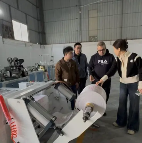 Product inspection in our showroom